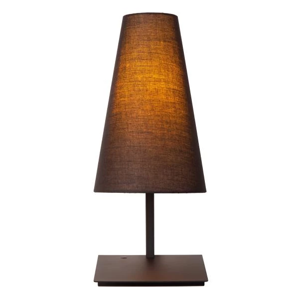 Lucide GREGORY - Bedside lamp / Wall light - 1xE27 - With USB charging point - Black - detail 1
